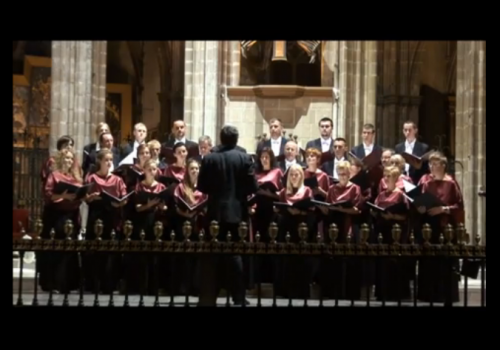 Concert in Cathedral of Barcelona 2012 The Choir of Garwolin Alleluja-R.Twardowski 